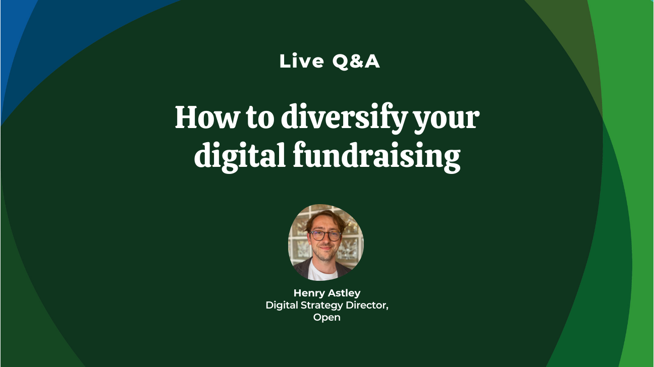 Live Q&A: Your guide to digital diversification